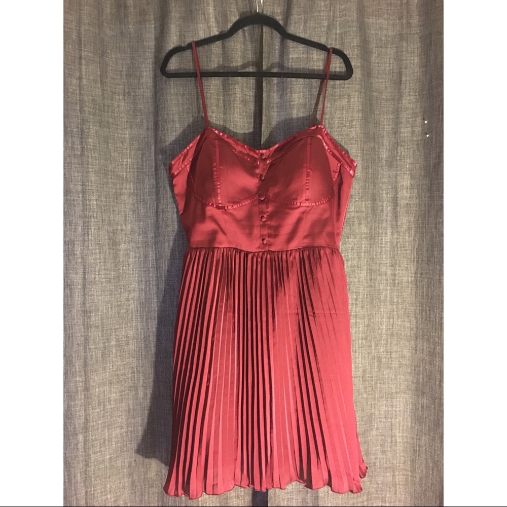 American Eagle Burgundy Dress